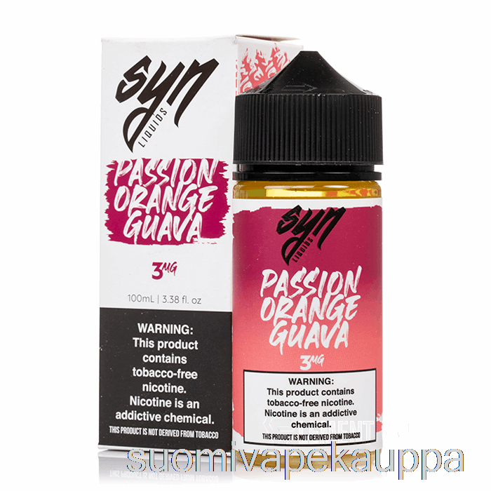 Vape Netistä Passion Oranssi Guava - Syn Neste - 100ml 3mg